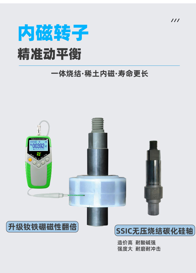 氟塑料磁力泵转子