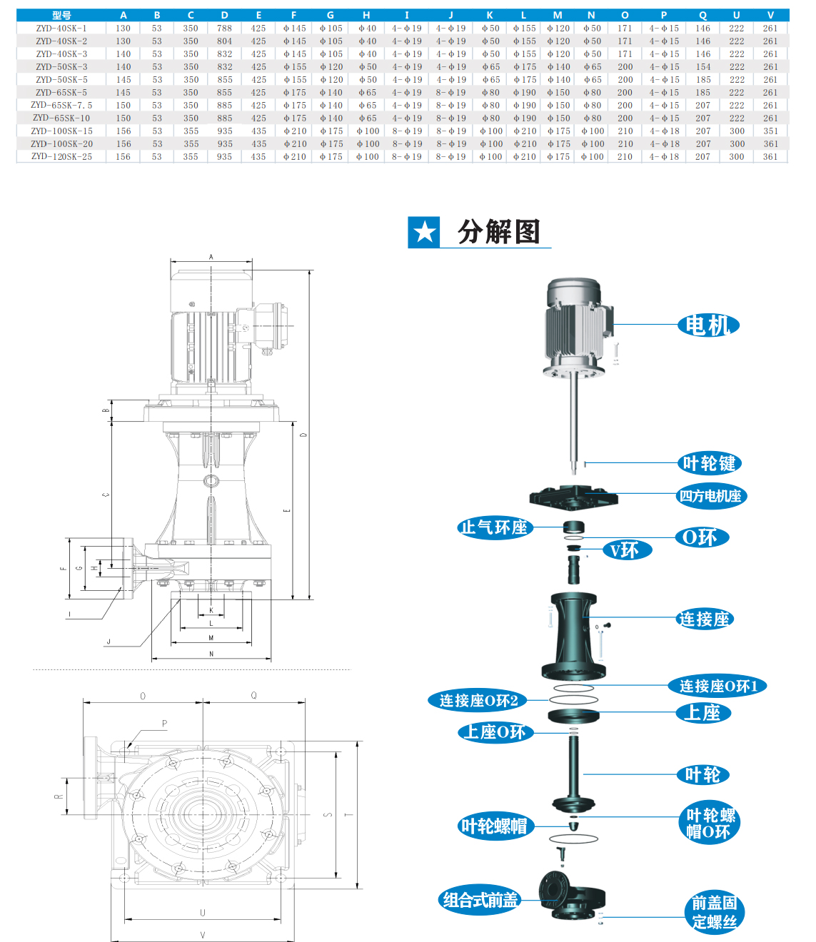 立式可空转槽外泵